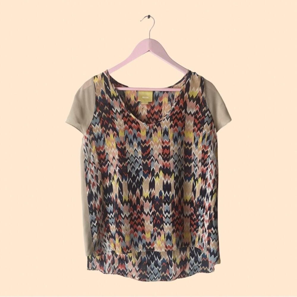 Anthropologie Silk Maeve Blouse